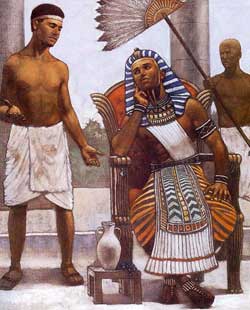 José ante faraon