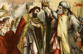 David ungido como rey de Israel