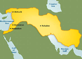 Mapa imperio Selúcido