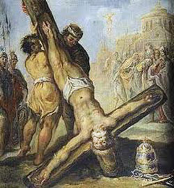 Crucificción de Pedro