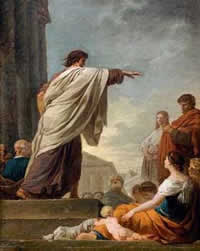 Predicación de san Pablo en Atenas