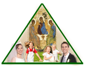 Triángulo de la familia cristiana