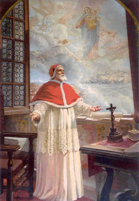 Papa San Pío V y la Batalla de Lepanto