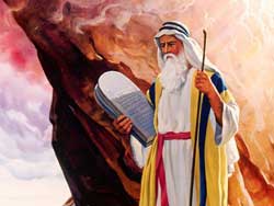 Moisés y los çDiez Mandamientos